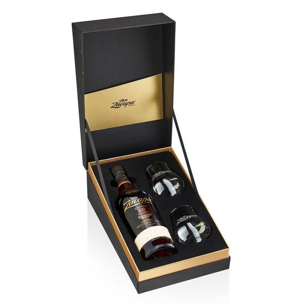 Zacapa - Coffret Solera 23 ans + 2 verres